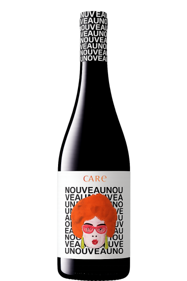 CARE Nouveau 2026 – fruchtiger Rotwein mit Künstleretikett